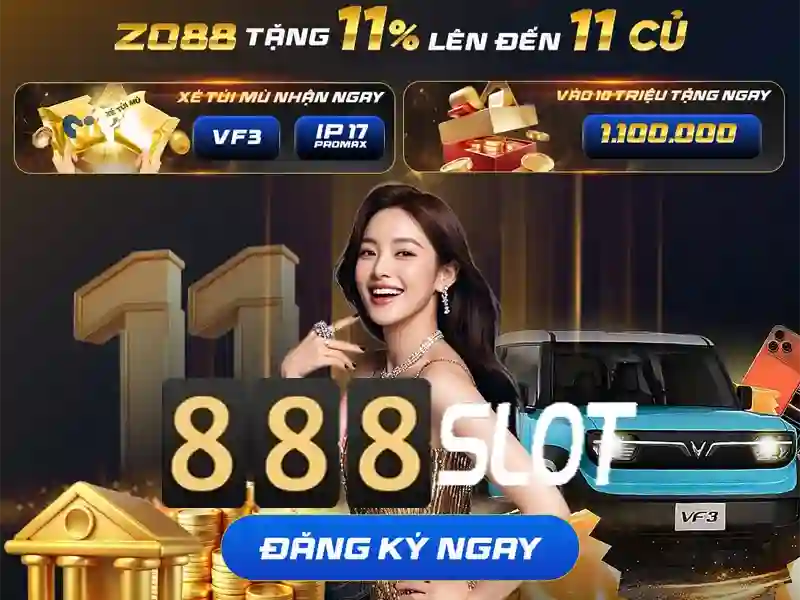 888SLOT - Đổi Thưởng Uy Tín, Sôi Động Mỗi Ngày