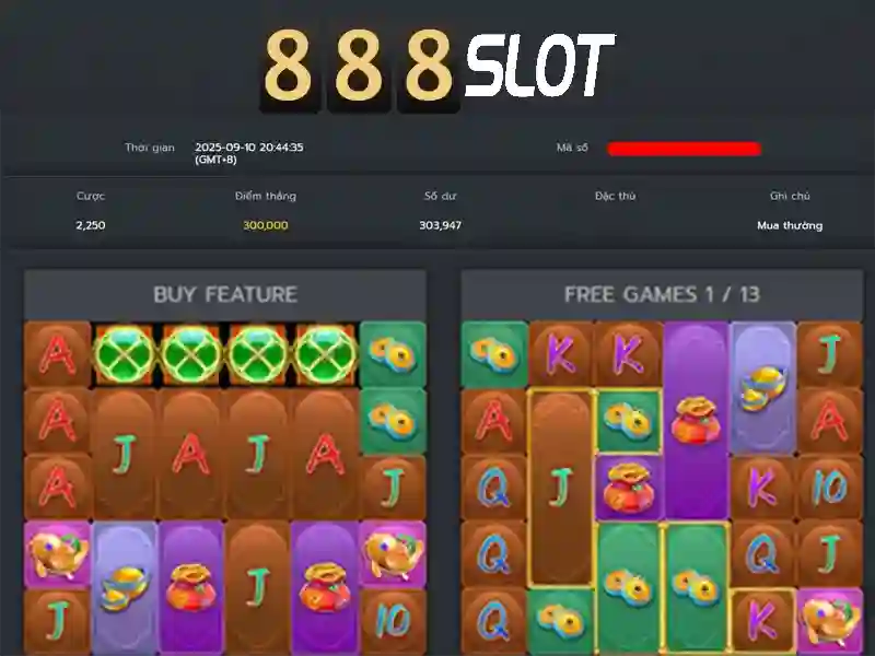 Tính Năng Slot Game 888SLOT